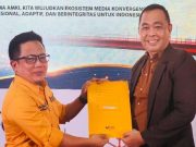 Pelantikan AMKI Sumsel Digelar Meriah, Tantangan Profesionalisme Media Jadi Sorotan