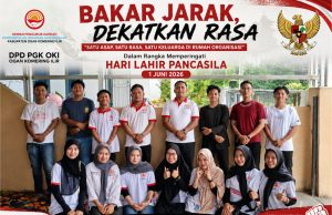 Maknai Hari Lahir Pancasila, PGK OKI Bangun Kebersamaan Antar Kader