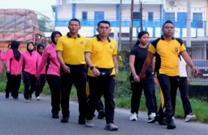 Hari Bhayangkara ke-80 Dirayakan Meriah, Soliditas Polres OKI Diperkuat Lewat Kebersamaan