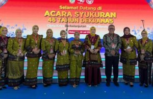 Ketua TP PKK Banyuasin Hadiri HUT Ke-46 Dekranas, Dorong Perajin Lokal Tembus Pasar Global