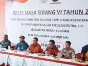 Bupati Banyuasin Serap Aspirasi Muara Sugihan, Infrastruktur Jalan Jadi Prioritas Pembangunan Daerah