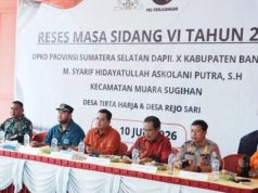 Bupati Banyuasin Serap Aspirasi Muara Sugihan, Infrastruktur Jalan Jadi Prioritas Pembangunan Daerah