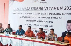 Bupati Banyuasin Serap Aspirasi Muara Sugihan, Infrastruktur Jalan Jadi Prioritas Pembangunan Daerah