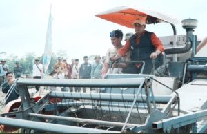 Panen Raya IP 200 Banyuasin Tembus 1,044 Juta Ton, Bupati Dorong Percepatan Panen Hadapi Hama Tikus