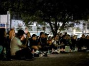 Nobar Piala Dunia 2026 di Alun-Alun Ciamis Dongkrak UMKM, Ribuan Warga Padati Pusat Kota