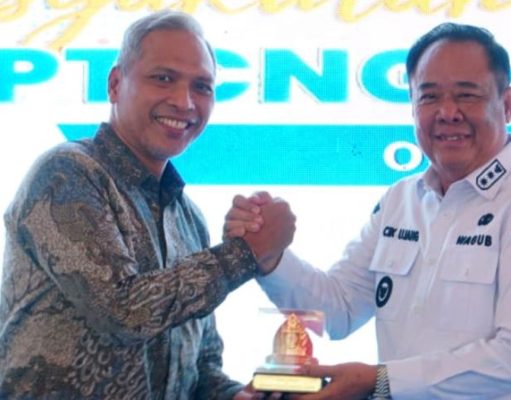 Groundbreaking CNG Station Sumsel Dimulai, Wagub Cik Ujang Dorong Investasi Serap Tenaga Kerja Lokal