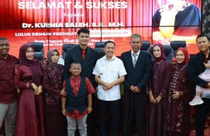 Promosi Doktor Ilmu Hukum Unsri Bahas Putusan Mahkamah Konstitusi, Ratu Dewa Dorong Sinergi Akademik dan Pemerintah