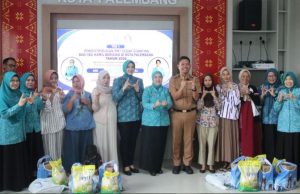 TP PKK Palembang Salurkan PMT untuk Ibu Hamil dan Calon Pengantin, Perkuat Pencegahan Stunting Sejak Dini