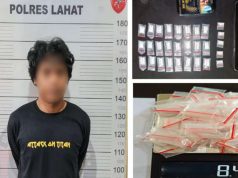 Satres Narkoba Polres Lahat Tangkap Terduga Pengedar Sabu di Kikim Timur, 29 Paket Sabu Seberat 8,41 Gram Disita