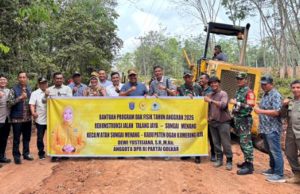 Jalan Talang Jaya–Sungai Menang Mulai Dibangun, Harapan Warga Kini Diuji Kualitas Proyek