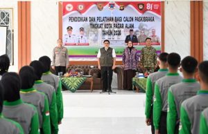 Diklat Paskibraka Pagar Alam 2026 Resmi Dimulai, 70 Calon Pengibar Bendera Digembleng Menuju HUT Ke-81 RI