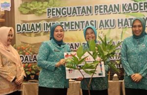 TP PKK Palembang Perkuat Peran Kader Aku Hatinya PKK, Dorong Pekarangan Produktif untuk Ketahanan Pangan Keluarga