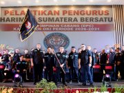Harimau Sumatera Bersatu Lantik Pengurus DPC OKI, Bastian Wijaya Resmi Nahkodai Organisasi hingga 2031
