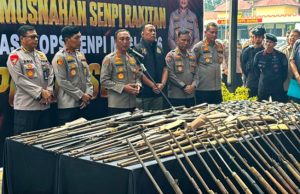 Terungkap! 397 Senjata Api Dimusnahkan, Fakta di Lapangan Masih Menyisakan Tantangan