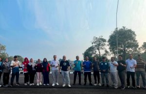 ASN Prabumulih Senam Bersama, Kebugaran Dijaga, Pelayanan Publik Jadi Tantangan