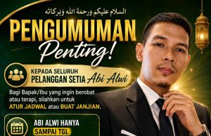 Pengumuman penting dari Abu Alwi untuk Pengobatan Terapi Buat daerah Sumatra Utara dan Aceh