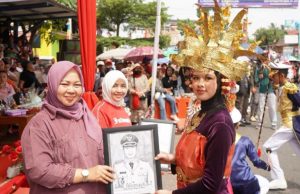 Karnaval Pagar Alam Meriah, 124 Peserta Ramaikan HUT ke-81 RI