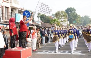 Gerak Jalan HUT RI di Pagar Alam Meriah, Antusiasme Tinggi dan Tantangan Pembinaan Generasi Muda