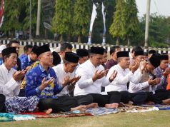 Shalat Istisqa di OKI Jadi Ikhtiar Hadapi Kemarau dan Ancaman Karhutla Sumsel