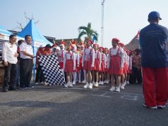 Lomba Gerak Jalan Indah OKI Diikuti 92 Regu, Pelajar Tiga Kecamatan Ramaikan HUT RI ke-81