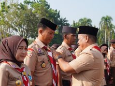 Wabup OKI Dorong Pramuka Tak Sekadar Seremonial, Diminta Aktif Cegah Karhutla