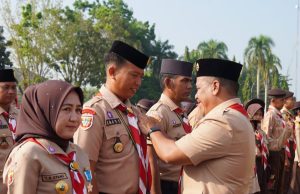 Wabup OKI Dorong Pramuka Tak Sekadar Seremonial, Diminta Aktif Cegah Karhutla
