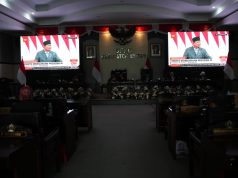 DPRD Kabupaten Blitar Menggelar Rapat Paripurna, Mendengarkan Pidato Kenegaraan Presiden RI Dalam Rangka Menyambut HUT RI ke-81 Tahun 2026