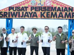 Pusat Persemaian Sriwijaya Kemampo di Banyuasin Resmi, Kapasitas hingga 10 Juta Bibit per Tahun