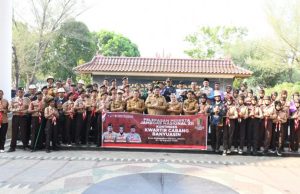 44 Pramuka Banyuasin Dilepas ke Jamnas XII 2026, Bawa Misi Karakter dan Ketahanan Pangan