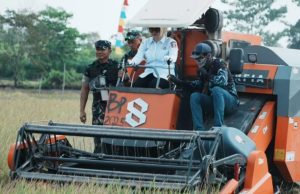 Panen Raya Padi Banyuasin Tembus 1,216 Juta Ton, Sinergi TNI dan Pemda Diperkuat