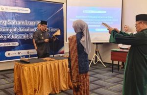 Direktur Baru BPR Baturaja Dilantik, Kepercayaan Publik Jadi Ujian