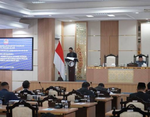 KUA PPAS Pagar Alam 2027 Dibahas, DPRD Bentuk Dua Pansus Kawal Arah Anggaran Daerah