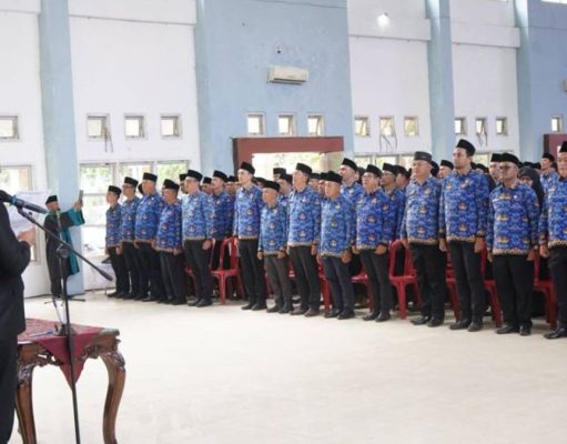 Perubahan Nomenklatur, 297 Pejabat Pemkot Pagar Alam Dikukuhkan Kembali