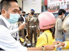 Kabut Asap Palembang Makin Pekat, 16.500 Masker Dibagikan Pemkot