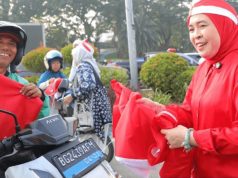 Pembagian 5.000 Bendera Merah Putih di Palembang Dorong Nasionalisme Jelang HUT ke-81 RI 2026
