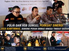 Polri dan HSB Sumsel Perkuat Sinergi Jaga Kamtibmas, Dorong Peran Ormas hingga Tingkat Daerah