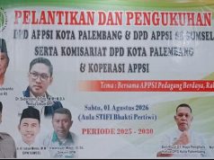 LIVE STREAMING : Pelantikan DPD APPSI Kota Palembang, DPD APPSI Se-Sumel dan Komisariat DPD serta Koperasi APPSI
