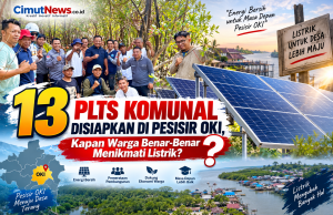 13 PLTS Komunal Disiapkan di Pesisir OKI, Kapan Warga Benar-Benar Menikmati Listrik?