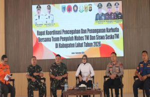 Pemkab Lahat Perkuat Sinergi Pencegahan dan Penanganan Karhutla