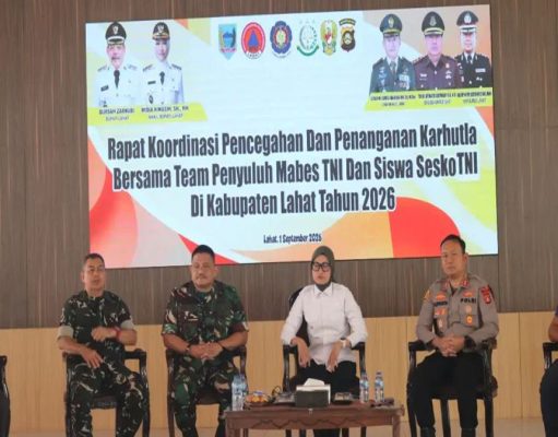 Pemkab Lahat Perkuat Sinergi Pencegahan dan Penanganan Karhutla
