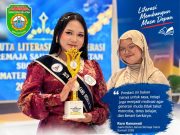 Rara Ramawati Raih Juara Duta Literasi Remaja Sains Sumsel 2026