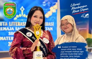 Rara Ramawati Raih Juara Duta Literasi Remaja Sains Sumsel 2026