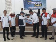 Bantuan Gempa Flores Rp119,7 Juta Disalurkan Kemnaker ke Lima Wilayah Terdampak