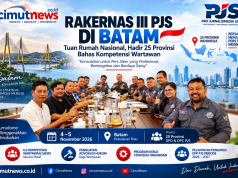 Rakernas III PJS di Batam: Tuan Rumah Nasional, Hadir 25 Provinsi Bahas Kompetensi Wartawan