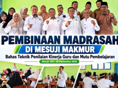 Pembinaan Madrasah di Mesuji Makmur OKI Bahas Teknik Penilaian Kinerja Guru dan Mutu Pembelajaran