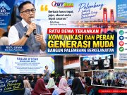 Ratu Dewa Tekankan Komunikasi dan Peran Generasi Muda Bangun Palembang Berkelanjutan
