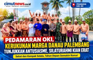 Pedamaran OKI, Kerukunan Marga Danau Palembang Tunjukkan Antusiasme, Silaturahmi Kian Erat