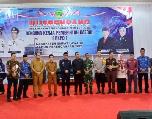 Pemkab Empat Lawang Mulai Musrenbang RKPD 2027, Fokus Susun Prioritas Pembangunan