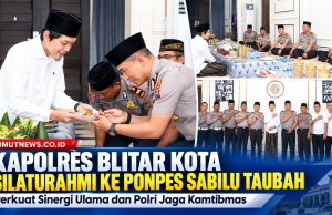 Perkuat Sinergitas dengan Ulama, Kapolres Blitar Kota Silaturahmi ke Ponpes Mamba’ul Hikam