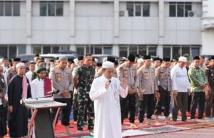 Hadapi Kemarau hingga November, Pemkab Muara Enim Gelar Salat Istisqa